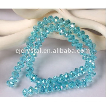 Wholesale new design high quality faceted agate glass beads